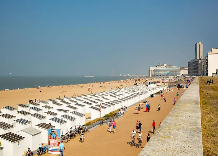 Stylish With Terrace In Bredene