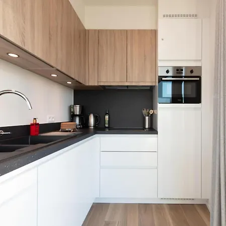 Stylish With Terrace In Bredene